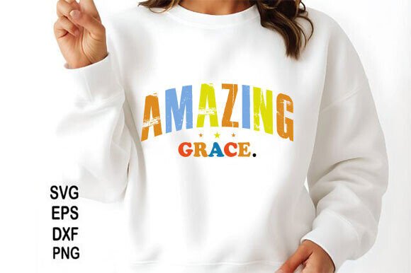 Amazing Grace Png Design, Christian Svg Review