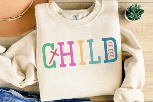 Child of God, Jesus Svg: Perfect for T-Shirt Designs and Graphics