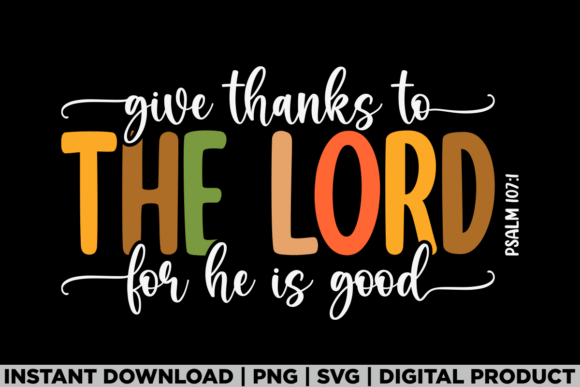 Christian Bible Thanksgiving the Lord