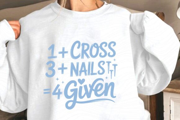 Christian Quote Typography SVG for T-Shirt Designs