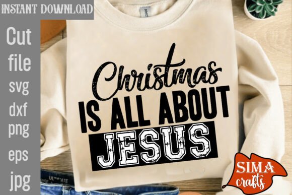 Christmas Jesus SVG PNG: A Versatile Graphic for T-Shirt Designs