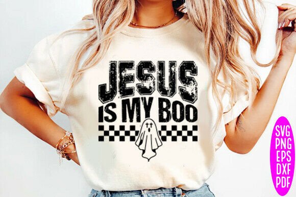Jesus is My Boo Svg: A Unique Graphic for T-Shirt Designs