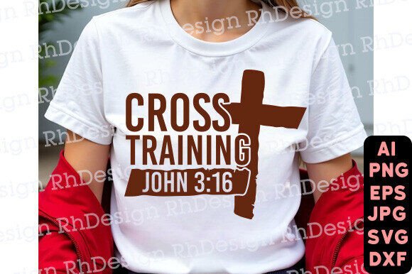 Review: Cross Training PNG for Christian Men's T-Shirts
