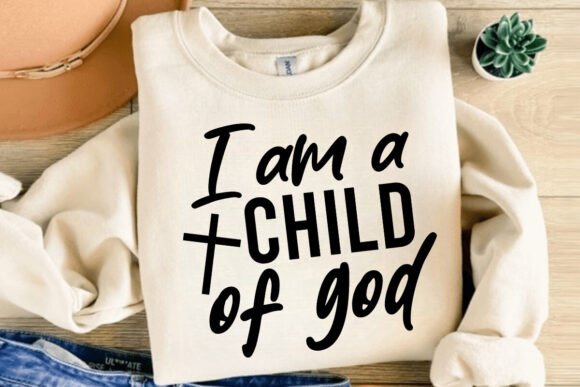 Review: I Am a Child of God Svg, Jesus Svg for T-Shirt Designs