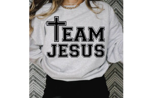 Team Jesus SVG PNG for T-Shirt Designs and Graphics