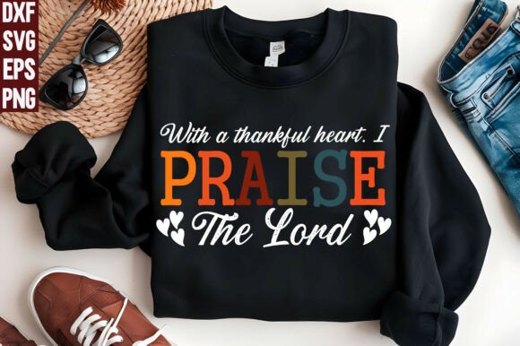 Thanksgiving SVG Christian svg Design for T-Shirt Graphics